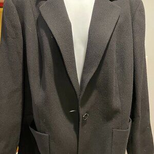 Lafayette 148 New York Women’s Black Wool Blazer Jacket Size 16 NWT $748